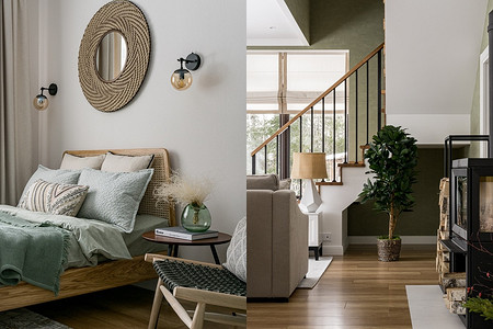 Как создать уютный и гостеприимный интерьер? Дача 121 кв. м в Пермском крае