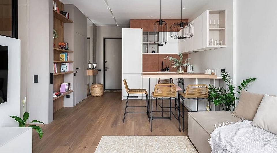 Дизайн однокомнатной квартиры: лучшие идеи
