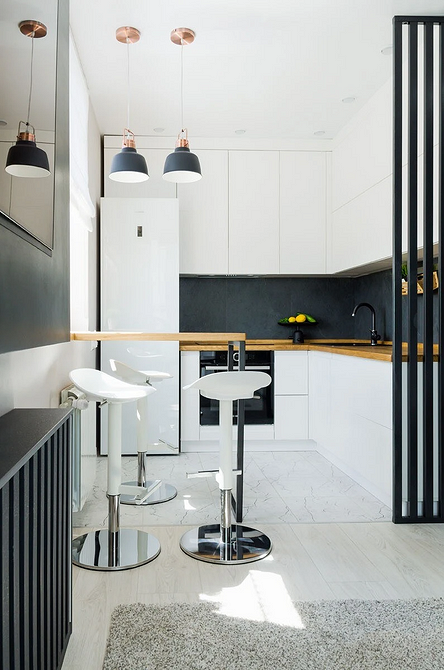 Кухня 7 кв. м: идеи дизайна и красивые проекты с планировками (64 фото)