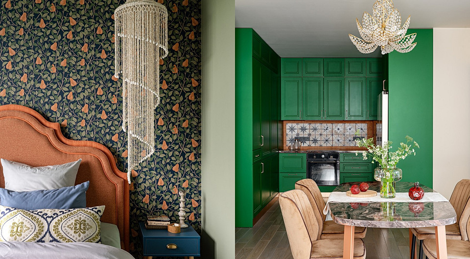 Как из двушки 67 кв. м сделали трешку с дополнительной спальней и оформили яркий интерьер: квартира с обложки