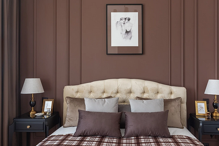 Коричневый в интерьере: варианты применения и 10 лучших цветов-компаньонов (137 фото)