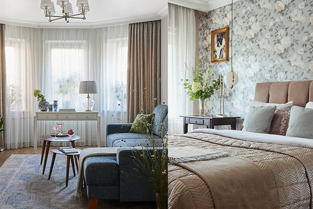 Никакого минимализма! Уютная квартира 61 кв. м с красивой отделкой