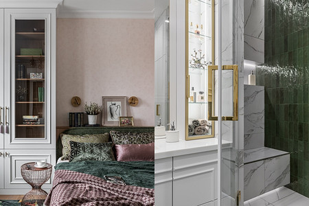 Интерьер мечты в подарок маме: квартира 59 кв. м в стиле вневременной классики