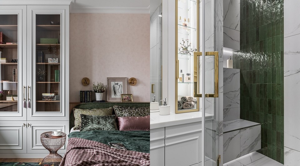 Интерьер мечты в подарок маме: квартира 59 кв. м в стиле вневременной классики