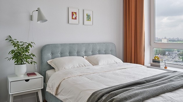 Как правильно поставить кровать в спальне: общие принципы, 21 вариант планировок и ошибки