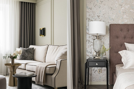 Интерьер для себя: как дизайнер преобразила устаревшую квартиру 55 кв. м в панельном доме (фото до и после)