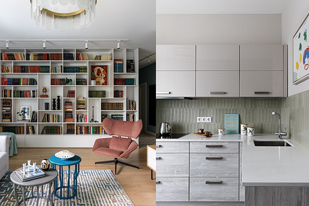 Из квартиры с типовым ремонтом — в уютный интерьер для семьи с тремя детьми! Классное до и после с фото