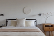 Простая спальня: секреты оформления, подходящие цвета и 98 фото в разных стилях