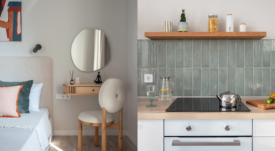 Как дизайнер улучшила готовый ремонт от хозяев: классная квартира 49 кв. м Как дизайнер улучшила готовый ремонт от хозяев: классная квартира 49 кв. м