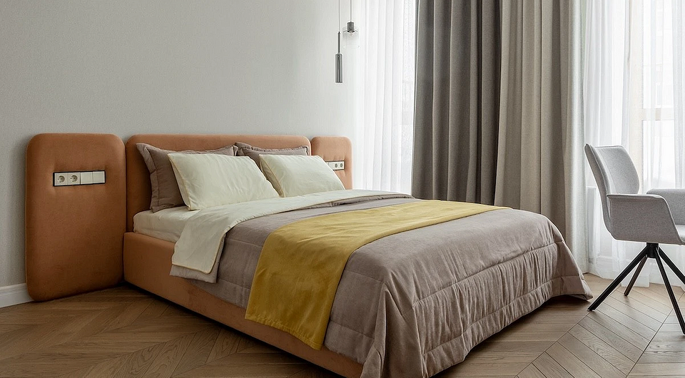 Дизайн спальни-2025: 7 главных трендов и модные цветовые схемы (68 фото)