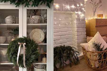 Гостиная к Новому году: 7 идей волшебного декора