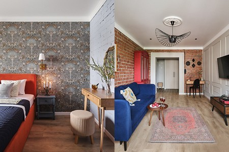 Интерьер с исторической атмосферой в новостройке: квартира 69 кв. м в Тобольске