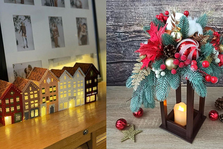 Новогодний фонарь своими руками: шаблоны, инструкции, советы и 70 фото для вдохновения