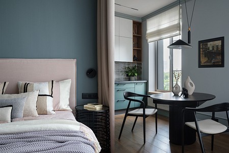 Сейчас и на будущее: уютная и продуманная квартира 48 кв. м для семейной пары