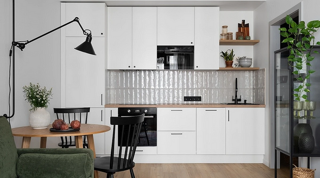 Белая кухня: советы по оформлению, сочетание с другими цветами и 107 потрясающих фото