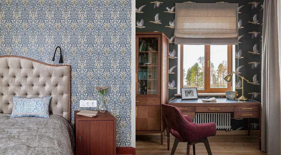 Как подобрать цвет обоев: общие правила и идеи для разных комнат, 90 вдохновляющих фото