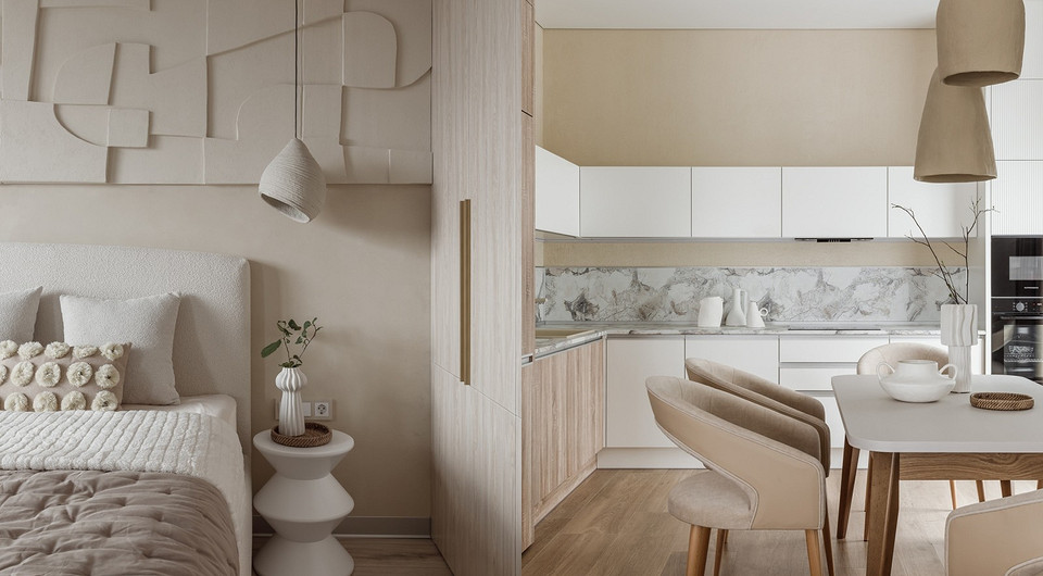 Нескучный бежевый: дом 150 кв. м на границе с Абхазией