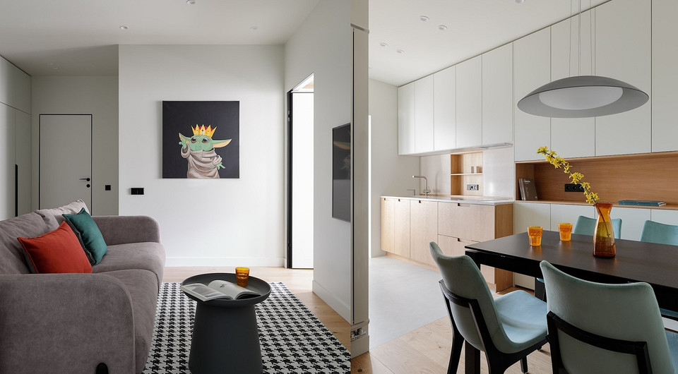 Как в двушке сделали гостиную и оставили две спальни: квартира 67 кв. м в Калининграде