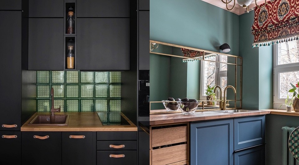 Что можно сделать вместо фартука на кухню: 12 альтернатив плитке и 97 фото в интерьере