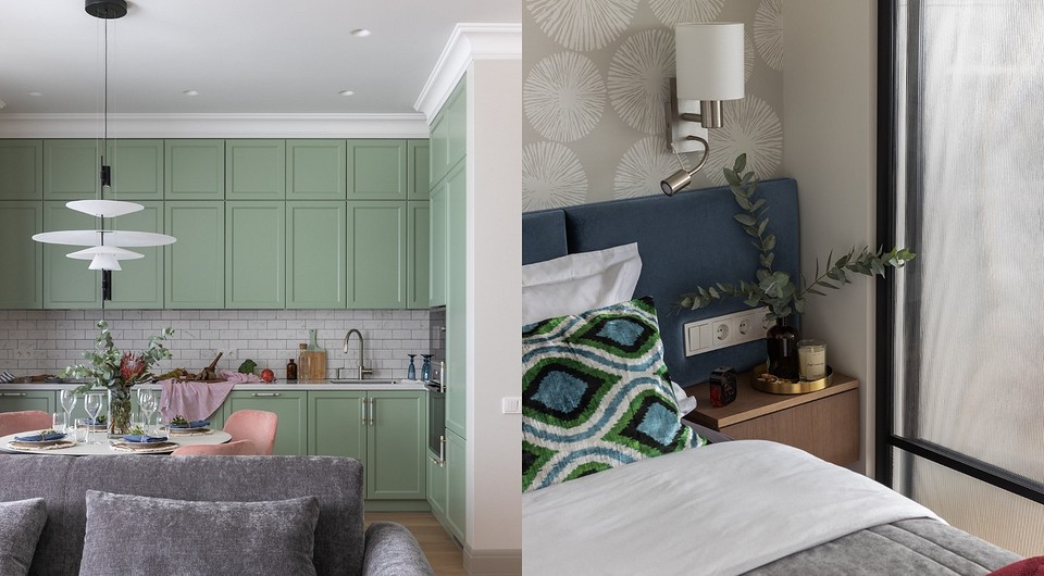 Не трендовый интерьер, а квартира для жизни. Как дизайнер оформила жилье для своих родителей? Уютные 61 кв. м