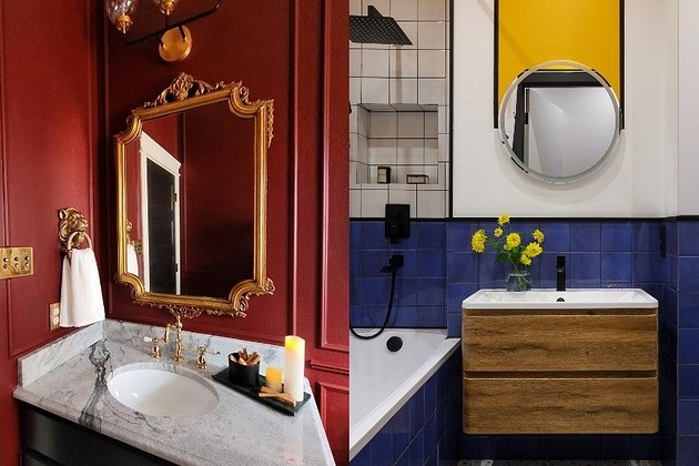Решились бы? 7 самых ярких ванных комнат, которые вас удивят