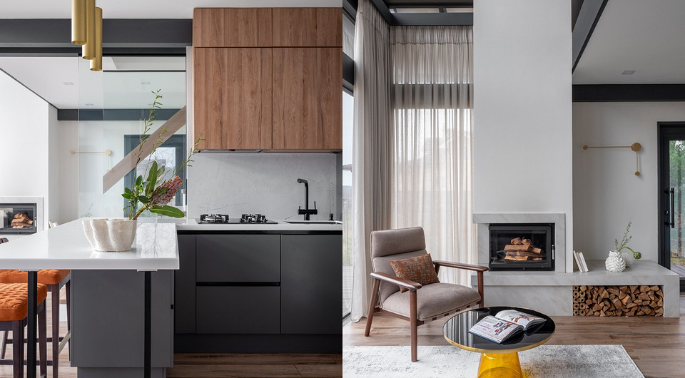 Комфортный минимализм в доме 102 кв. м для зрелой семейной пары