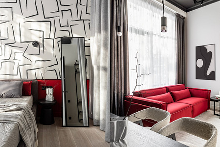 Необычные апартаменты 42 кв. м в доме 1972 года недалеко от Патриарших прудов и ЦДЛ в Москве