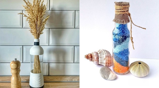 Декор бутылок своими руками: оригинальные идеи, подробные мастер-классы и 101 фото