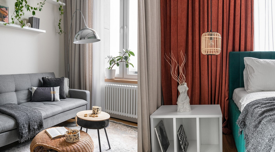 Интерьер надолго: из двушки сделали уютную трешку 60 кв. м для молодой семейной пары