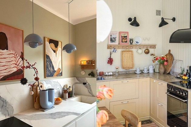 Без верхних шкафов на кухне: 9 реальных и красивых вариантов замены