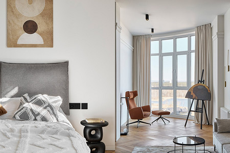 Когда дети выросли: уютная светлая квартира 106 кв. м для семейной пары 