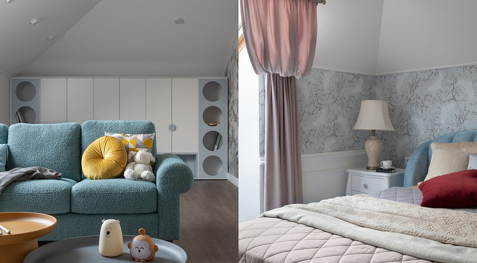 Это дом мечты! Уютный и функциональный интерьер 236 кв. м для семьи с дочками-погодками