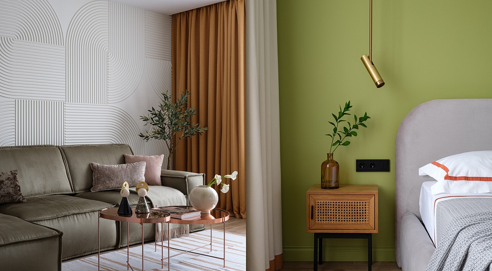 Потрясающе! Как дизайнер переделала старую трешку в доме 1977 года для семейной пары (фото до и после)