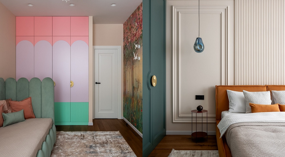 Семейная трешка 72 кв. м с детской комнатой мечты