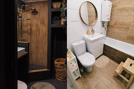 Их оформили без дизайнера: 6 ванных комнат в хрущевках