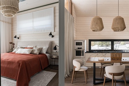 Дача мечты: деревянный дом 151 кв. м для семьи с ребенком