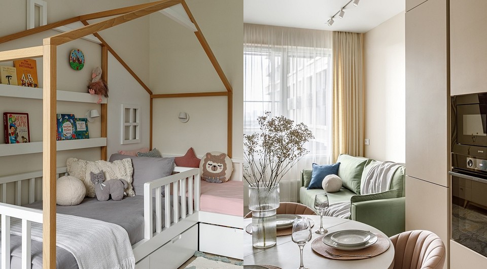 Квартира на вырост: двушка 60 кв. м для семьи с двумя разнополыми детьми