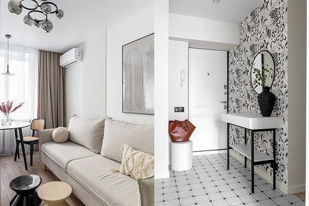 Вот это преображение! Из старой двушки 44 кв. м — в стильный современный интерьер за 1,5 месяца. Фото до и после