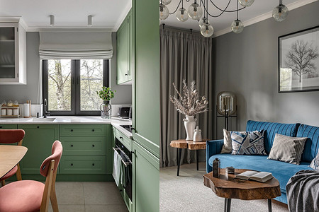 Получилось необычно! Трешка 62 кв. м в типовой панельке для семьи с ребенком (фото до и после)