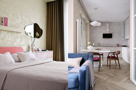 Место, из которого не хочется уходить: как дизайнер оформила квартиру 80 кв. м для семьи