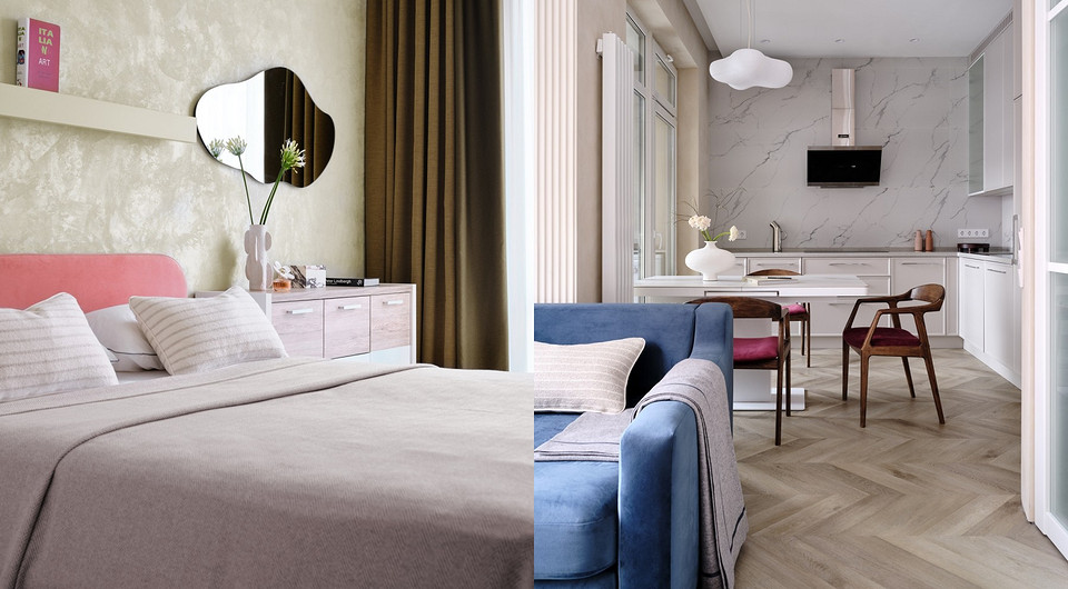 Место, из которого не хочется уходить: как дизайнер оформила квартиру 80 кв. м для семьи