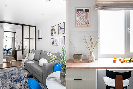 Как дизайнер переделала старую трешку в доме 1970 года за 3 месяца? Квартира 59 кв. м