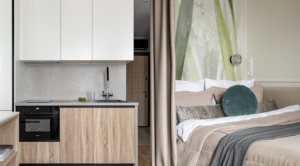 Планировали сдавать, но оставили для дочери: уютная студия 27 кв. м Планировали сдавать, но оставили для дочери: уютная студия 27 кв. м