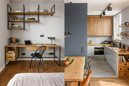 Столешница из дуба в интерьере: список оттенков и варианты применения (68 фото)