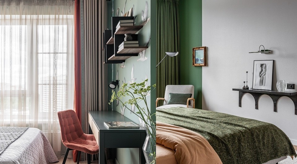 Что поставить напротив кровати? 7 стильных и практичных вариантов из дизайнерских квартир