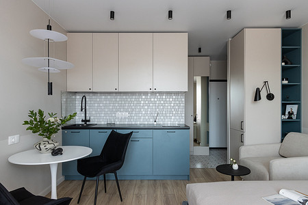 Уютные 26 кв. м: студия в Санкт-Петербурге на троих гостей