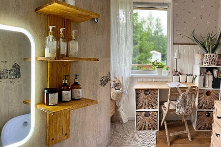 Сделаете своими руками: 6 практичных и необычных предметов мебели