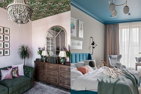 Необычный потолок! 9 способов оформления, о которых вы не задумывались