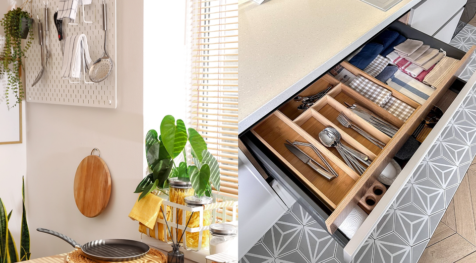 Никакого беспорядка: 6 классных идей для хранения кухонных мелочей