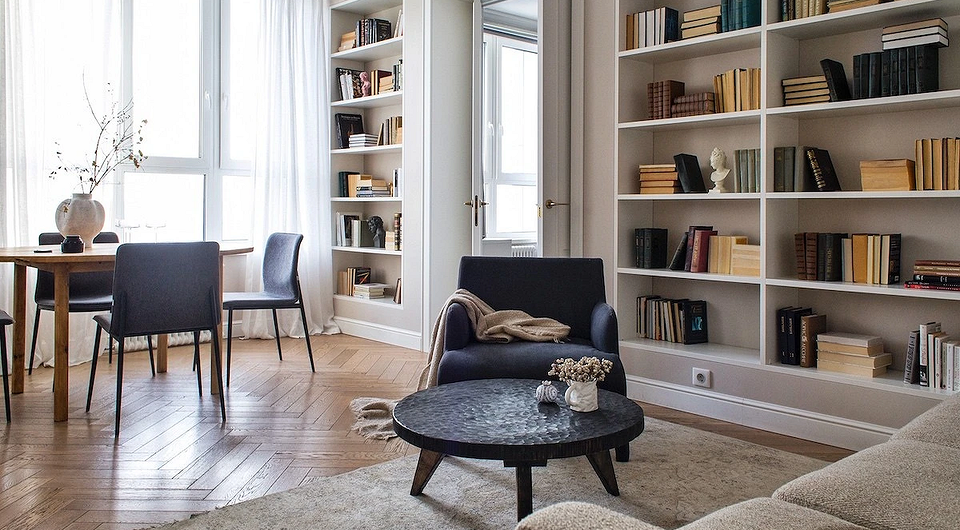 6 квартир, которые дизайнеры оформили для любителей книг 6 квартир, которые дизайнеры оформили для любителей книг